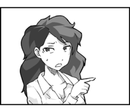 Ninja girl "Surume-chan" sticker #11734799