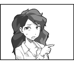 Ninja girl "Surume-chan" sticker #11734799