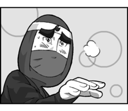 Ninja girl "Surume-chan" sticker #11734802