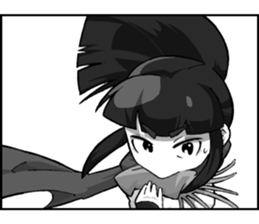 Ninja girl "Surume-chan" sticker #11734806