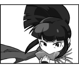 Ninja girl "Surume-chan" sticker #11734806