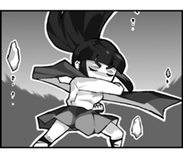 Ninja girl "Surume-chan" sticker #11734807