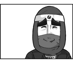 Ninja girl "Surume-chan" sticker #11734810