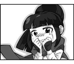 Ninja girl "Surume-chan" sticker #11734812