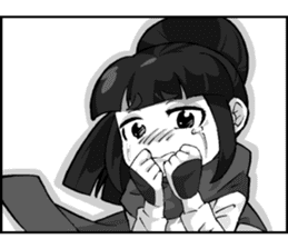 Ninja girl "Surume-chan" sticker #11734812