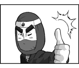 Ninja girl "Surume-chan" sticker #11734813