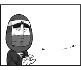 Ninja girl "Surume-chan" sticker #11734815