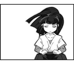 Ninja girl "Surume-chan" sticker #11734816