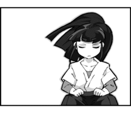 Ninja girl "Surume-chan" sticker #11734816