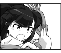 Ninja girl "Surume-chan" sticker #11734819