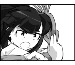 Ninja girl "Surume-chan" sticker #11734819