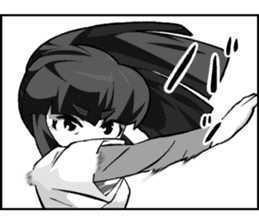 Ninja girl "Surume-chan" sticker #11734821