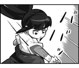 Ninja girl "Surume-chan" sticker #11734822