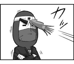 Ninja girl "Surume-chan" sticker #11734823