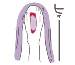 White Java sparrow (Kansai dialect)3 sticker #11735330