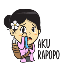 Mbak Ayu (Javanese) sticker #11735523