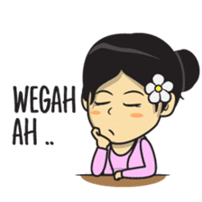 Mbak Ayu (Javanese) sticker #11735536