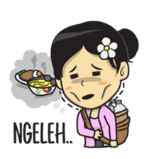 Mbak Ayu (Javanese) sticker #11735542