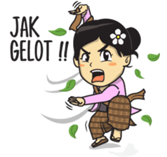 Mbak Ayu (Javanese) sticker #11735544