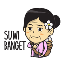 Mbak Ayu (Javanese) sticker #11735545