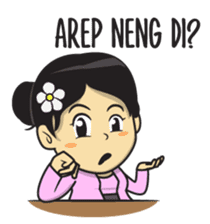Mbak Ayu (Javanese) sticker #11735547
