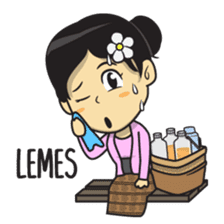 Mbak Ayu (Javanese) sticker #11735549