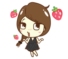 Aileen sweet girl. sticker #11736208