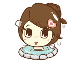 Aileen sweet girl. sticker #11736224