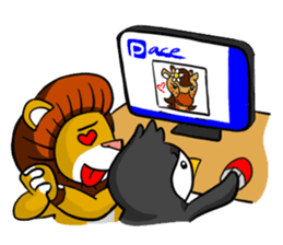 Pipo and friends sticker #11737005