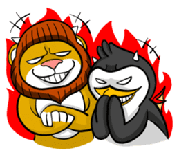 Pipo and friends sticker #11737009