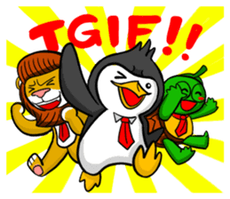 Pipo and friends sticker #11737016