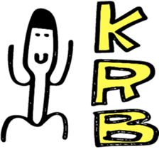 Stick and initials talk. sticker #11737044