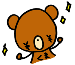 Always loose bear sticker #11737177