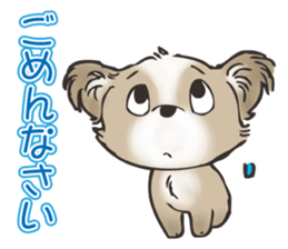 Lovely Puppy Stickers sticker #11737779