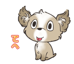 Lovely Puppy Stickers sticker #11737783