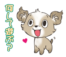 Lovely Puppy Stickers sticker #11737784