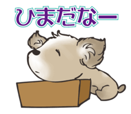 Lovely Puppy Stickers sticker #11737790