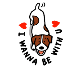 Funny dog & friends (JRT & Other Dogs) sticker #11737959