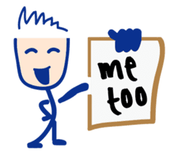 Matchmaker __ straightforward life 01 sticker #11739078