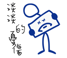 Matchmaker __ straightforward life 01 sticker #11739094