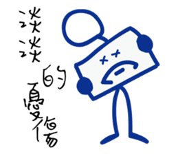 Matchmaker __ straightforward life 01 sticker #11739094