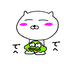 Satori cat sticker #11739206