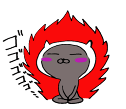 Satori cat sticker #11739219