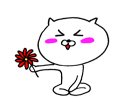Satori cat sticker #11739230