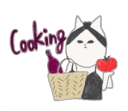 CityGirlCat in Paris sticker #11740081