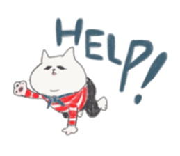 CityGirlCat in Paris sticker #11740082