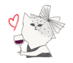 CityGirlCat in Paris sticker #11740094