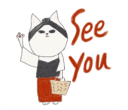 CityGirlCat in Paris sticker #11740101