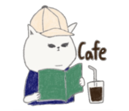 CityGirlCat in Paris sticker #11740102