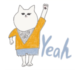 CityGirlCat in Paris sticker #11740105